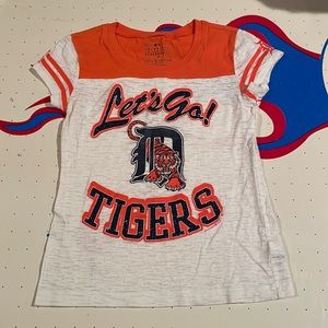Detroit Tigers girls tshirt size 7